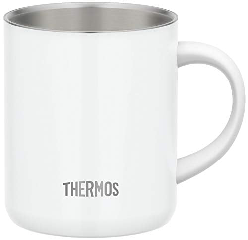 Thermos Vacuum Insulated Mug JDG-350C WH 350mL White NEW from Japan_2