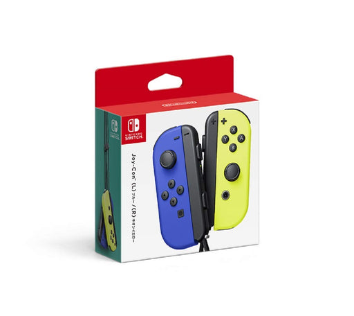 Nintendo genuine Joy-Con (L) Blue / (R) Neon Yellow Strap Black HAC-A-JAPAA NEW_1