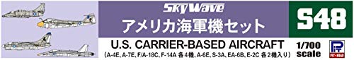 Pit Road 1/700 Skywave Series U.S. Navy Aircraft Set Plastic Model S48 NEW_3