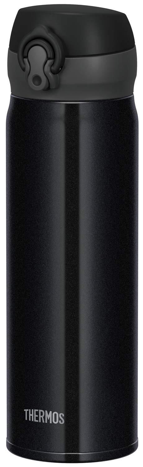 Thermos Water Bottle Vacuum Insulated Mobile Mug 500ml Pearl Black JNL-504 PBK_1