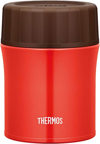 Thermos Vacuum Insulated Soup Jar Red 500ml JBX-500 R W10xH13.5cm StainlessSteel_1