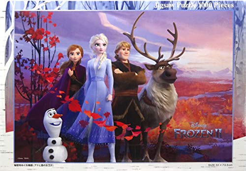 Tenyo Jigsaw Puzzle D1000-056 Disney Frozen 2 Anna Secret Story 1000pices NEW_1