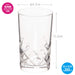 Toyo Sasaki Glass Tumbler Clear 260ml Cresta 8 Made in Japan B-30108-C624-JAN-P_2