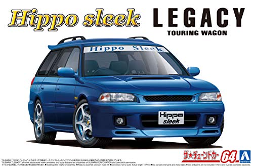 Aoshima 1/24 Scale Kit 58008 Hippo Sleek BG5 Legacy Touring Wagon '93 (Subaru)_4