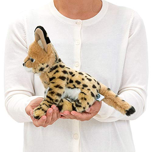 Carolata Serval Cat Children's Plush Toy (Needle Check 2 times) NEW from Japan_3