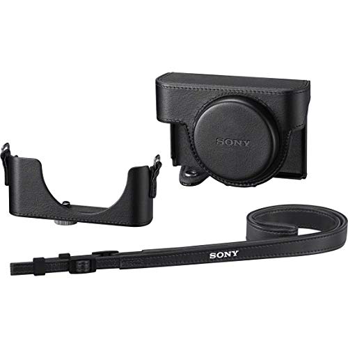 SONY Camera Jacket Leather Case for RX100 Series Black LCJ-RXK BC NEW from Japan_2