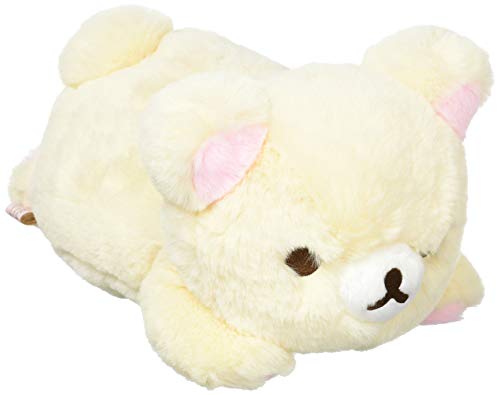 Rilakkuma meets Brown Bear Prone Plush Doll Stuffed toy KoRilakkuma Anime 24cm_1