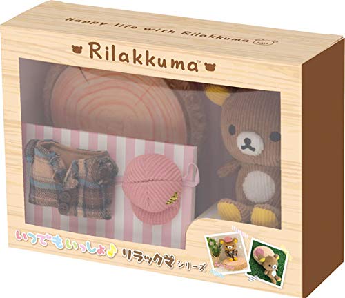 Rilakkuma always together Stuffed toy Clothes Set San-X H21xW24xD7cm MY27501 NEW_1