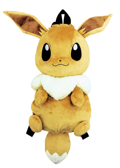 Pokemon Stuffed Rucksack Backpack Eevee Brown soft bore PS-0007EV W23xH63xD20cm_1