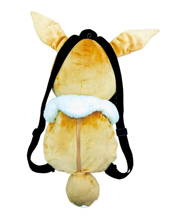 Pokemon Stuffed Rucksack Backpack Eevee Brown soft bore PS-0007EV W23xH63xD20cm_2