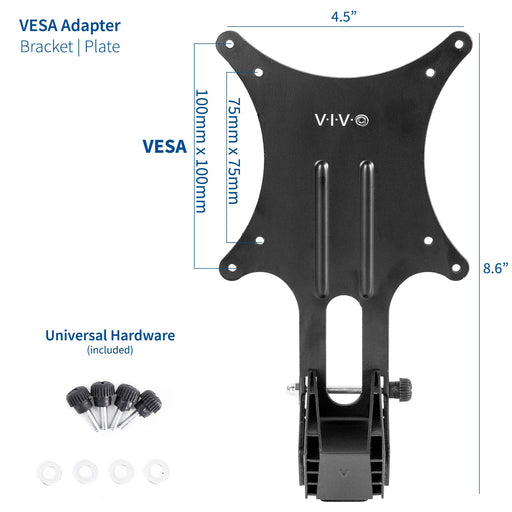 VIVO VESA adapter plate bracket Asus VZ series monitor ‎MOUNT-ASVZ01 NEW_2