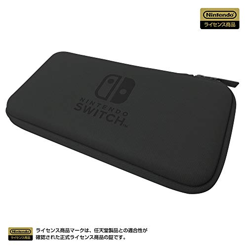 HORI Slim Hard Pouch for Nintendo Switch Lite Black NEW from Japan_1