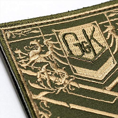 Dolls' Frontline Griffin Patch OD (Detachable) W70mmxH95mm pile and hook NEW_3