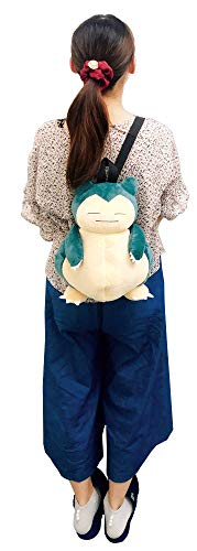 Pokemon Stuffed Backpack Snorlax (22.5 x 50cm) Nylon, polyester PS-0007SL NEW_3