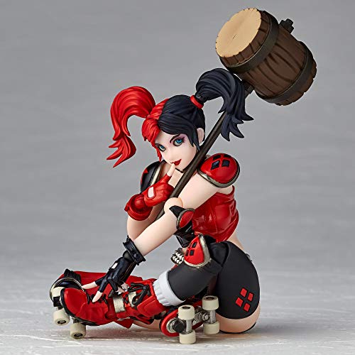 Harley Quinn Action figure complex AMAZING YAMAGUCHI ABS&PVC Revoltech 150mm NEW_10