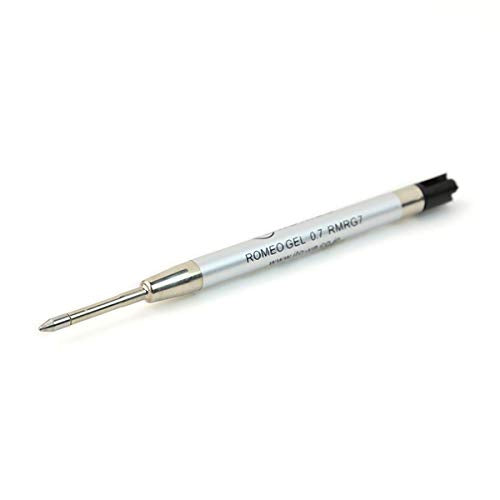 Romeo Ballpoint Pen Refill GEL Core Black Made in France Stainless Steel RMRG7_2