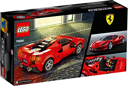 Lego Speed ​​Champion Ferrari F8 Tribute 76895 275 pieces Plastic Block Toy Red_2