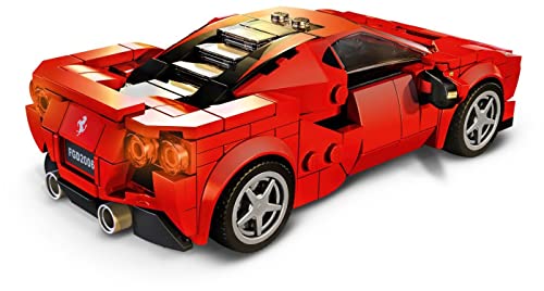 Lego Speed ​​Champion Ferrari F8 Tribute 76895 275 pieces Plastic Block Toy Red_5