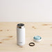 TIGER Thermos Mug Water Bottle 350ml 6.0oz Frost White MMZ-A352PF StainlessSteel_2