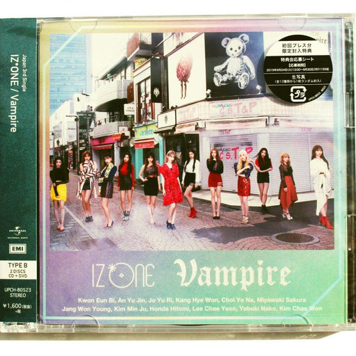 CD+DVD Vampire First Limited Edition Type B Nomal Edition IZ ONE UPCH-80523 NEW_1