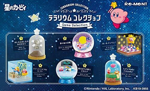 RE-MENT Terrarium Collection KIRBY GAME SELECTION Full Set BOX of 6 packs NEW_2