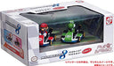 Kyosho Egg Mario Kart Mario Circuit Pullback Mario & Luigi NEW from Japan_4