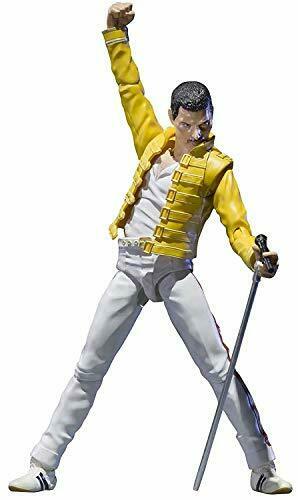 S.H. FiguartsFreddie Mercury 140mm PVC & ABS-painted action figure NEW_1