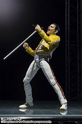S.H. FiguartsFreddie Mercury 140mm PVC & ABS-painted action figure NEW_5