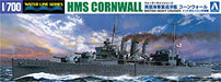 Aoshima 1/700 Scale Kit Waterline 56721 RoyalNavy HMS Cornwall Indian Ocean Raid_2