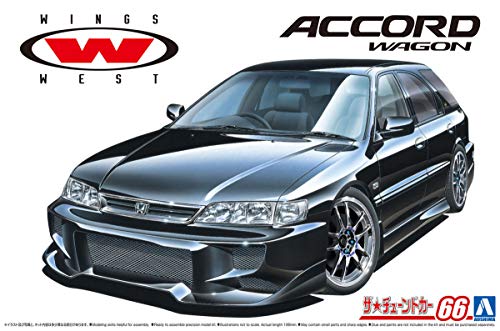 Honda Wings West CF2 Accord Wagon 1996 Plastic Model AOSHIMA 1/24 NEW from Japan_4
