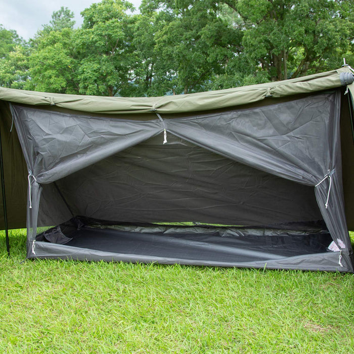 BUNDOK BDK-79TC Solo Base camper Pap Tent Military Curtain Storage Compact NEW_3