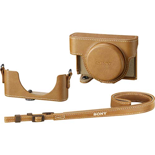 SONY jacket case LCJ-RXK CC beige Faux leather for Sony RX Series NEW from Japan_2