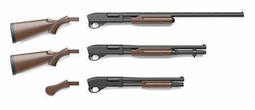 Tommy Tech (TOMYTEC) Little Armory LA055 M870 type hard wood plastic model NEW_4