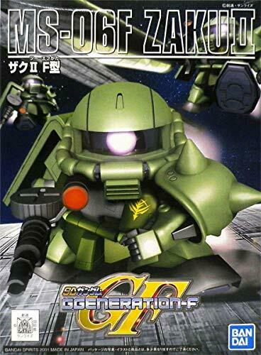 Bandai MS06-F Zaku II SD Gundam Plastic Model Kit NEW from Japan_1