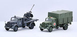 Fujimi 1/72 72M21 German 3t Truck Ambulance w/Anti Aircraft Gun Model Kit 72M-21_1