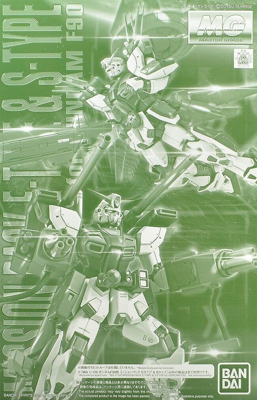 BANDAI MG 1/100 MISSION PACK E-TYPE / S-TYPE for GUNDAM F90 Model Kit NEW_1
