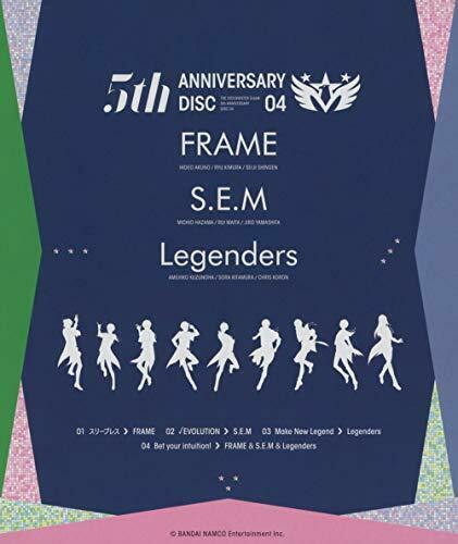 [CD] THE IDOLMaSTER SideM 5th ANNIVERSARY DISC 04 FRAME & S.E. M& Legenders NEW_2