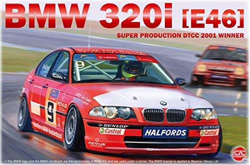 Platz 1/24 Racing Series BMW 320i DTCC 2001 Winner Plastic Model Kit PN24007 NEW_1