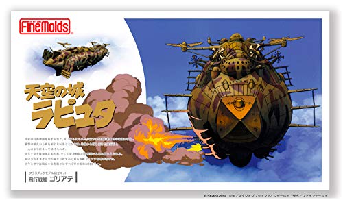 Fine Molds Laputa: Castle in the Sky Airship Goliath Plastic Model Kit Ghibli_1