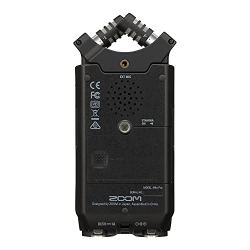 ZOOM H4nPro Black BLK H4n Pro Linear PCM IC Digital Handy Recorder NEW_2