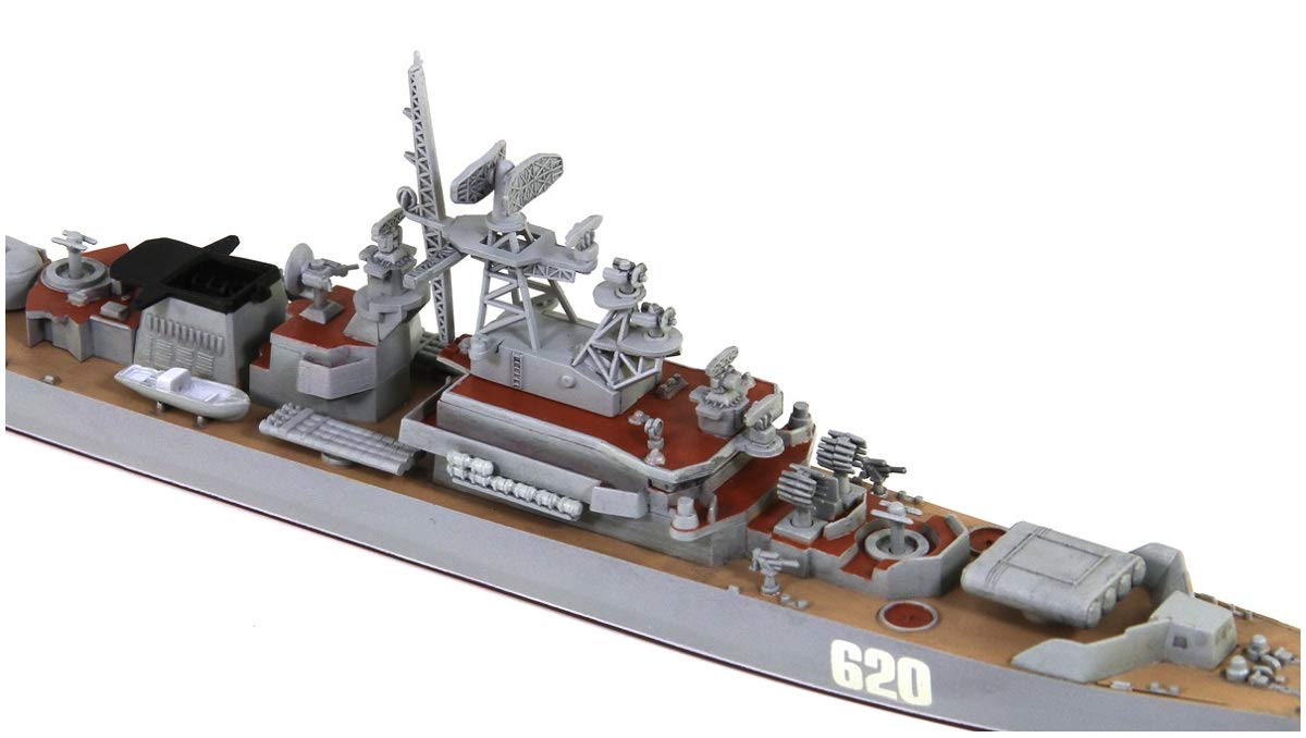 PIT-ROAD 1/700 Skywave Series USSR MISSILE DESTROYER KRIVAK I/II Model Kit M50_3