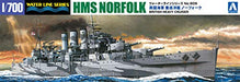 Aoshima Waterline 56707 Royal Navy Heavy Cruiser HMS Norfolk 1/700 scale kit NEW_4