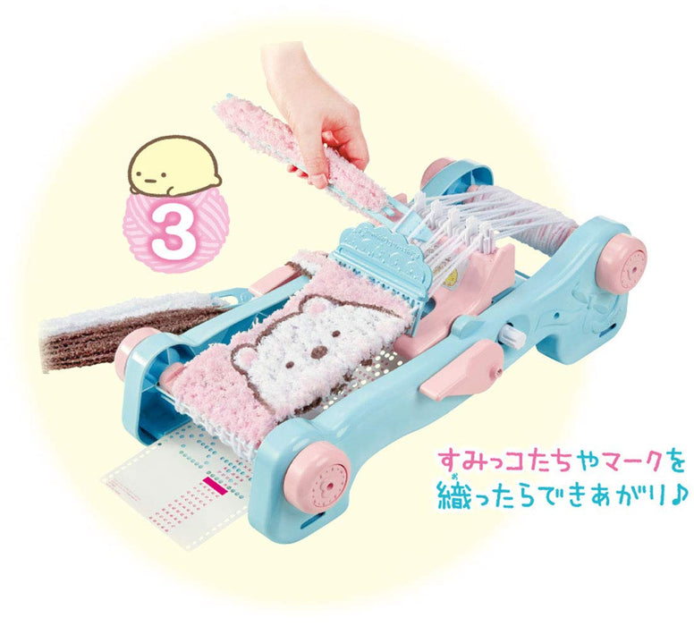 Takara Tomy Sumikko Gurashi Moko Moji Olina colorful Kids weaving machine toy_4