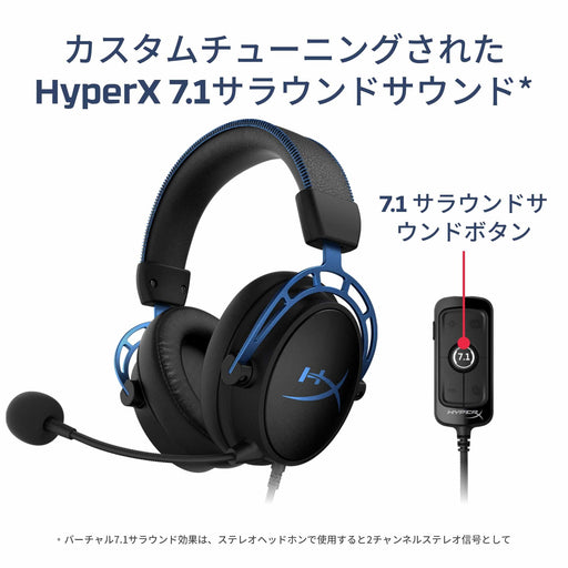 HyperX Cloud Alpha S PC Gaming Headset 7.1 Surround Sound ‎HX-HSCAS-BL/WW NEW_2