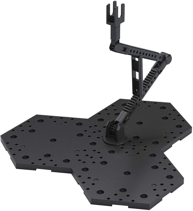 Bandai Spirits action base 4 black plastic model Stand BAS5058815 for 1/100scale_1
