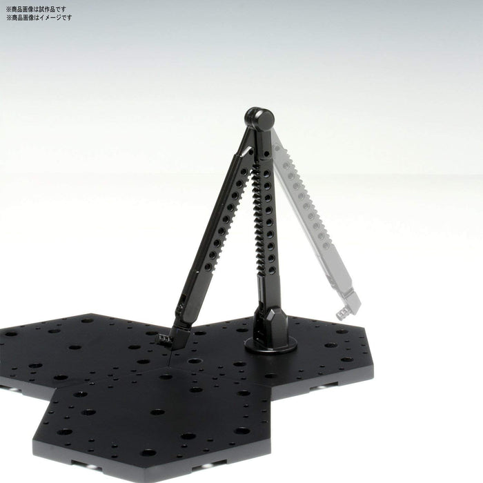 Bandai Spirits action base 4 black plastic model Stand BAS5058815 for 1/100scale_4
