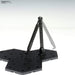 Bandai Spirits action base 4 black plastic model Stand BAS5058815 for 1/100scale_4