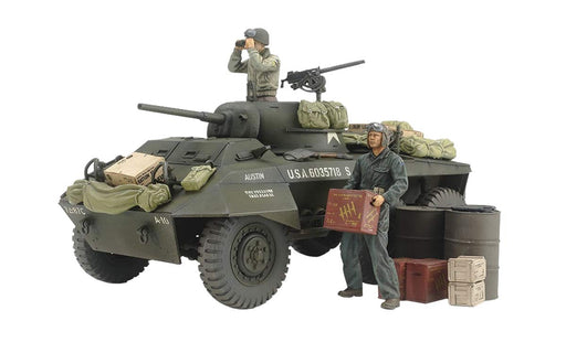 TAMIYA 1/35 US M8 Light Armored Car Greyhound Combat Patrol Set Kit 25196-000_1