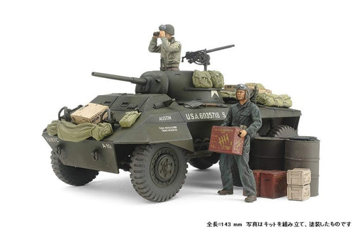 TAMIYA 1/35 US M8 Light Armored Car Greyhound Combat Patrol Set Kit 25196-000_2