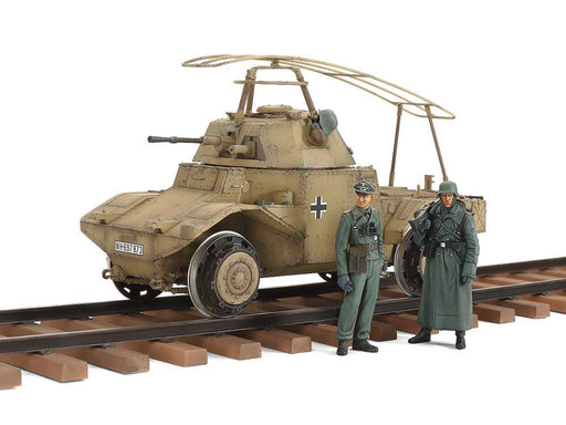 Tamiya 1/35 Military Series No.13 German Army Railway P204 f Model Kit 300032413_1